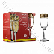 Набор бокалов 190 мл 6 шт. с рисунком Греческий узор 03-419 ✅ базовая цена 242.44 грн. ✔ Опт ✔ Скидки ✔ Заходите! - Интернет-магазин ✅ Фортуна-опт ✅