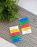 Прищепки 20 шт/наб 9415 ✅ базовая цена 30.45 грн. ✔ Опт ✔ Скидки ✔ Заходите! - Интернет-магазин ✅ Фортуна-опт ✅