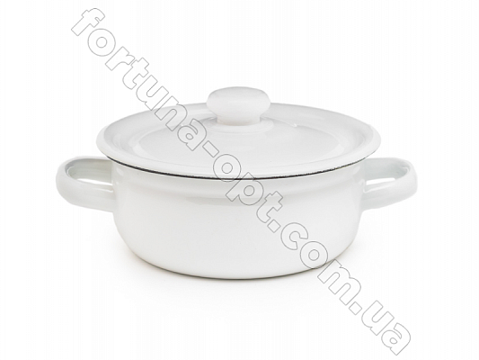 Кастрюля эмалированная 1,0 л 1607/1 ✅ базовая цена 94.48 грн. ✔ Опт ✔ Скидки ✔ Заходите! - Интернет-магазин ✅ Фортуна-опт ✅