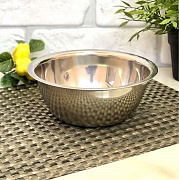 Миска из нержавеющей стали A-Plus - 0876 (24 см) ✅ базовая цена $1.40 ✔ Опт ✔ Скидки ✔ Заходите! - Интернет-магазин ✅ Фортуна-опт ✅