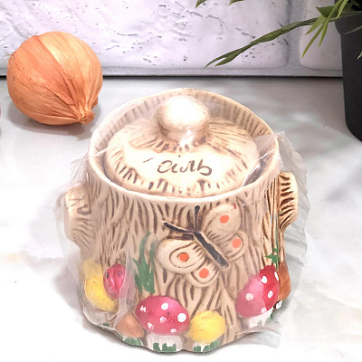 Солонка Пень рисованная -2965 ✅ базовая цена 35.52 грн. ✔ Опт ✔ Скидки ✔ Заходите! - Интернет-магазин ✅ Фортуна-опт ✅