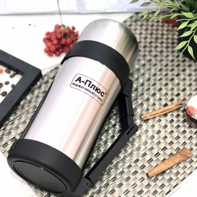 Термос нержавеющий A-Plus 1757 - 1,5 л ➜ фото ➜ розн цена $9.45 - Интернет-магазин ✅ Fortuna-opt.com.ua. ✅