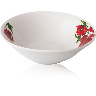 Салатник "7" керам Мак алые паруса 050-30-05 ✅ базовая цена 41.69 грн. ✔ Опт ✔ Скидки ✔ Заходите! - Интернет-магазин ✅ Фортуна-опт ✅