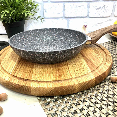 Сковорода гранитная 22 см Benson BN - 529 ✅ базовая цена $10.50 ✔ Опт ✔ Скидки ✔ Заходите! - Интернет-магазин ✅ Фортуна-опт ✅