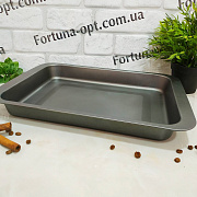 Противень прямоугольный Stenson MH-0049 - 42х29х6 см ✅ базовая цена $1.82 ✔ Опт ✔ Скидки ✔ Заходите! - Интернет-магазин ✅ Фортуна-опт ✅