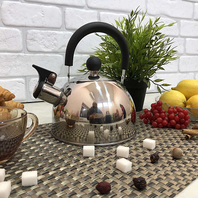 Чайник нержавейка дешевый 1,5 л A-Plus - 1318